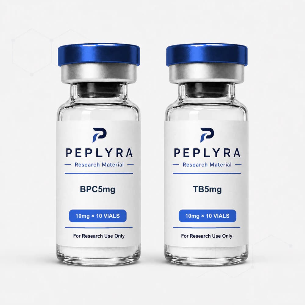 BPC5mg+TB5mg research vial
