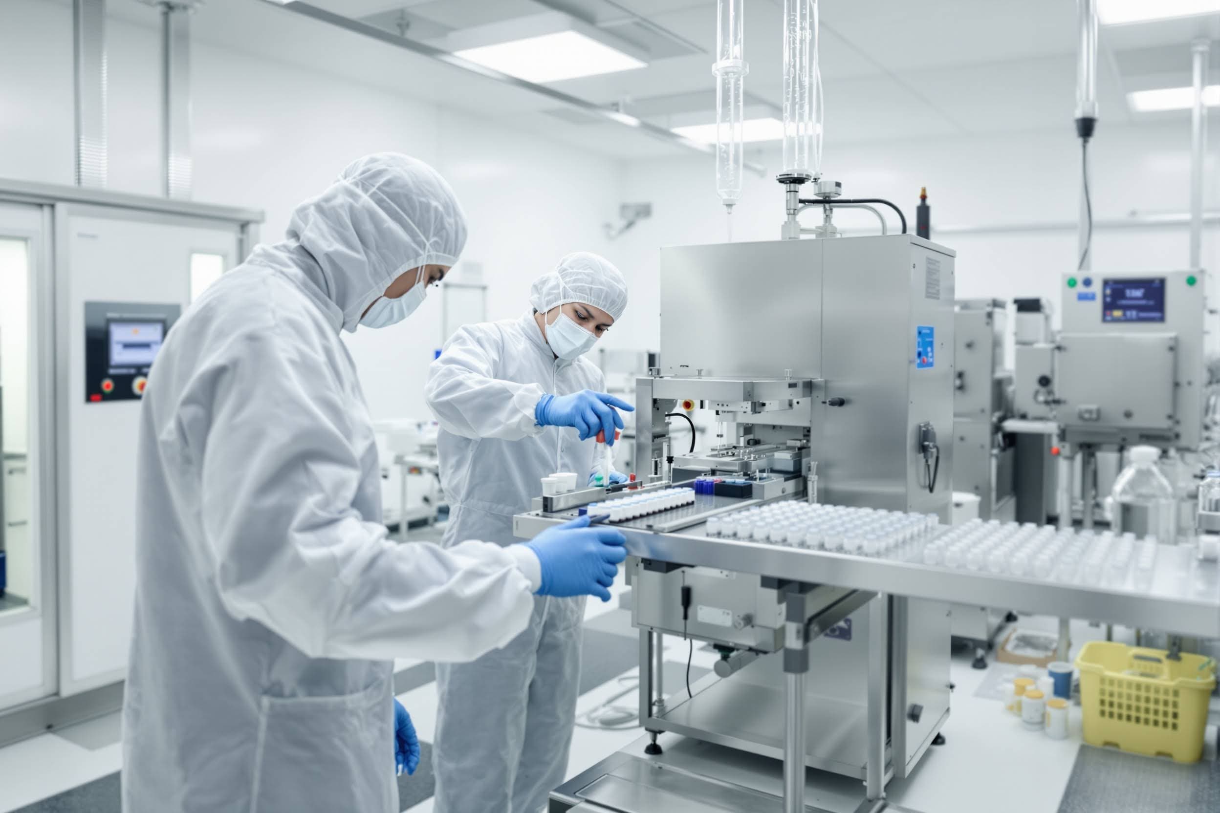 Controlled PEPLYRA vial preparation environment