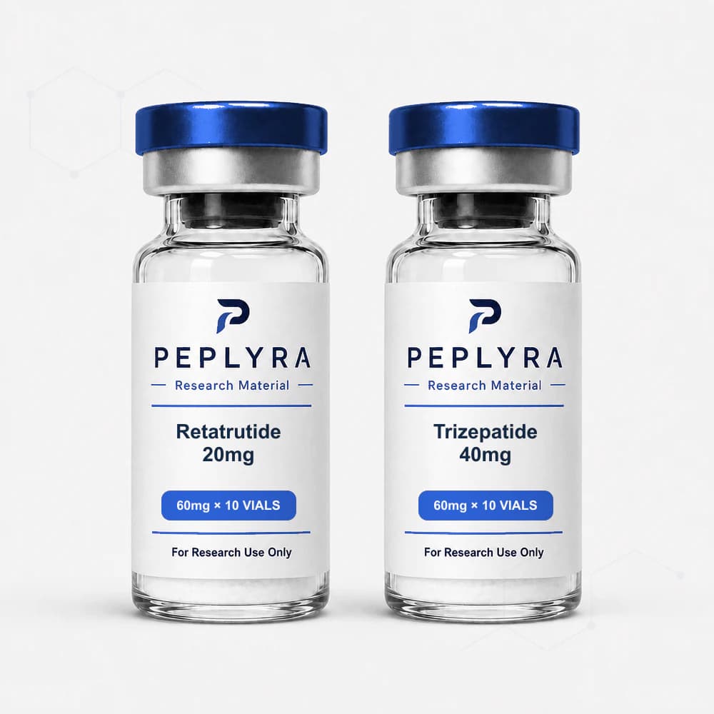 Retatrutide 20mg +Trizepatide 40mg research vial